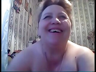Blonde Hefty Mature Russian Skype