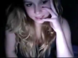 legal age teenager female on webcam